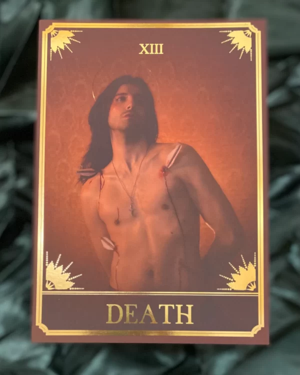 Death A5 Gold Foil Print - Image 3